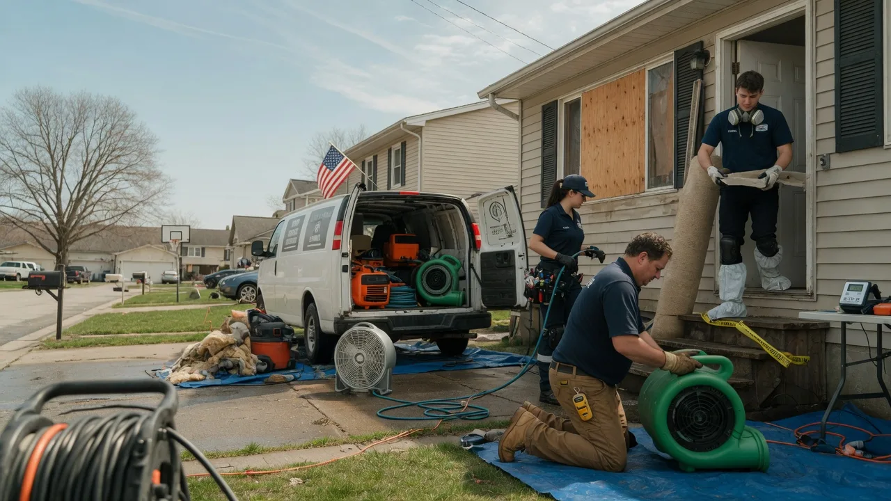 Water Damage Restoration in Amherstdale, WV near me
